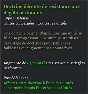 doctrine resistance perforant description vert