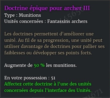 doctrine archer 3 description violet