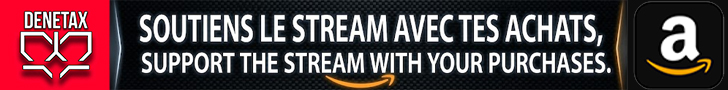 Soutien la chaîne avec amazon