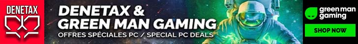 Promo Jeux PC - Denetax & GMG