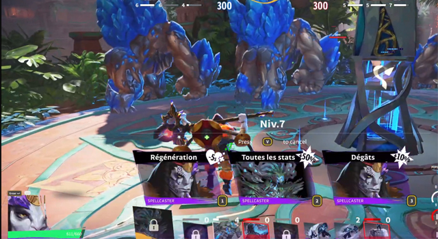 monte de niveau spellcaster