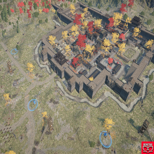 fort cerf blanc 3D map cb