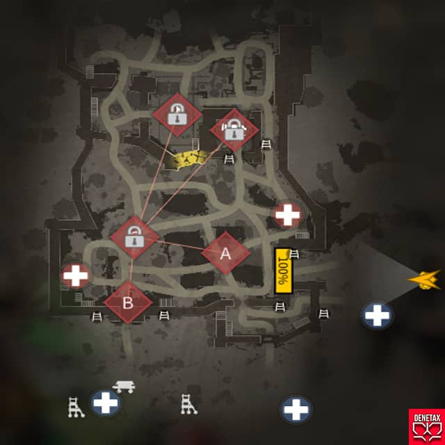 Chateau alnwick map cb