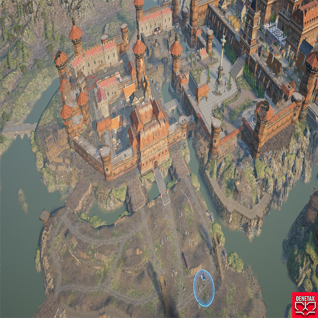 château hauterive 3D map cb