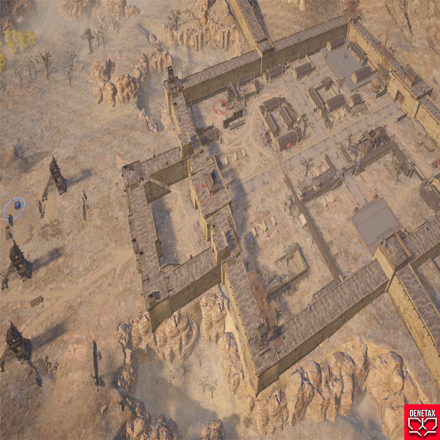 fort frontalier 3D map cb
