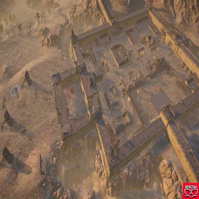 fort frontalier revisité 3D map cb