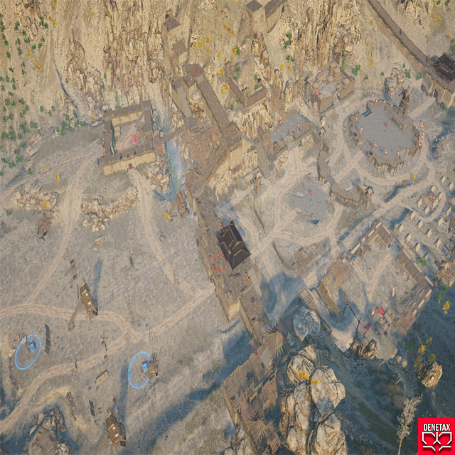 rempart seculaire 3D map cb