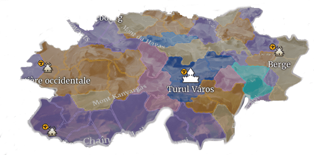 map ungveridja