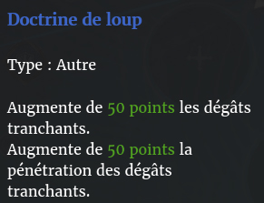 doctrine de loup description