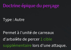 Doctrine perçage description