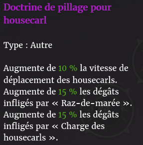 Doctrine pillage housecarls description