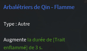 doctrine degats contondant description vert