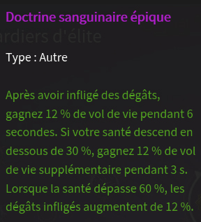 Doctrine sanguinaire description