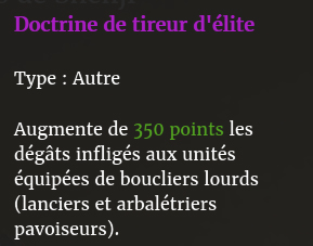 doctrine degats contondant description vert