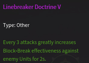 Doctrine Briseur de ligne description