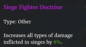 Doctrine de assiégeant description