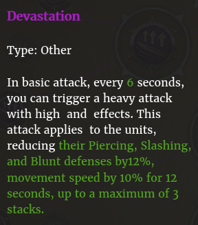 Doctrine dévastation description