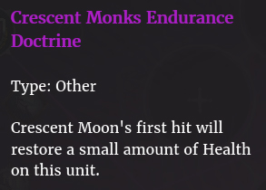Doctrine endurance moines croissant description