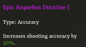 Doctrine pour arquebusiers I description