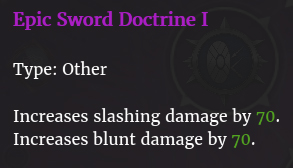 Doctrine épéistes I description