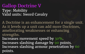 Doctrine galop V description