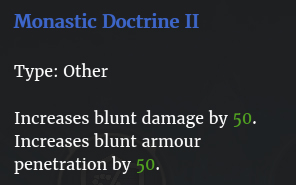 Doctrine Monastique II description