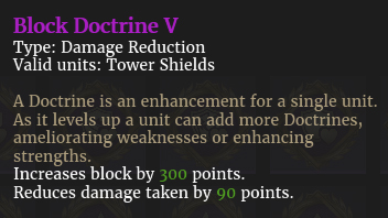 Doctrine de parade V description