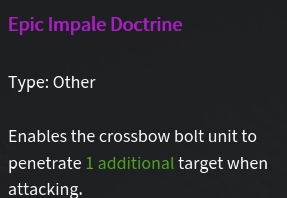 doctrine degats contondant description vert