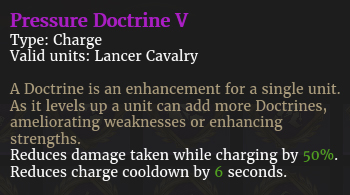 Doctrine pression V description