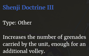 Doctrine Shenji III description