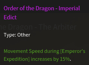 Doctrine imperial Edict description