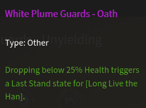 Oath description