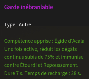 Doctrine garde inebranlable description