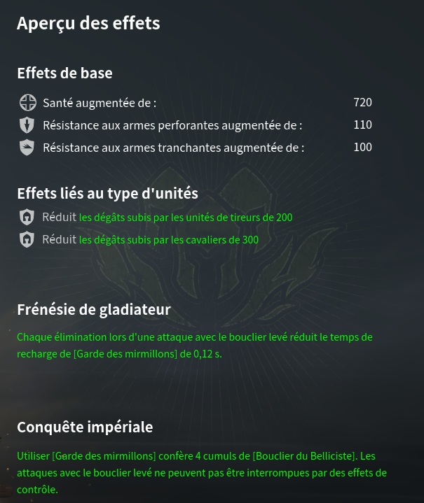mirmillons maitrise