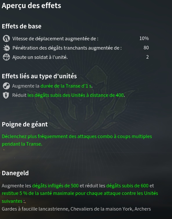 berserkers maitrise