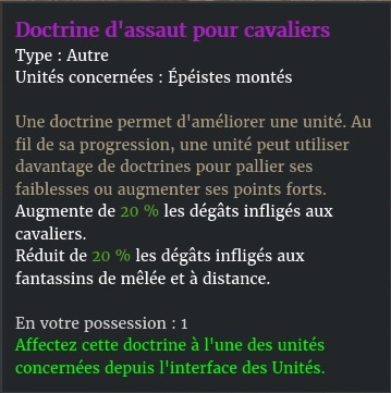 doctrine assaut cav description violet