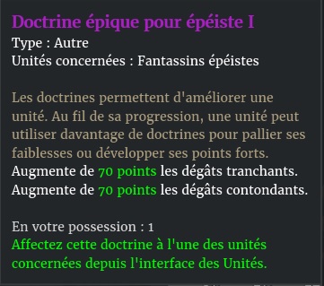 doctrine épéiste 1 description violet