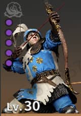 Royal longbowmen unit