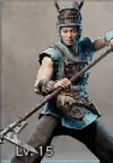 Veteran Qingzhou halberdiers unit